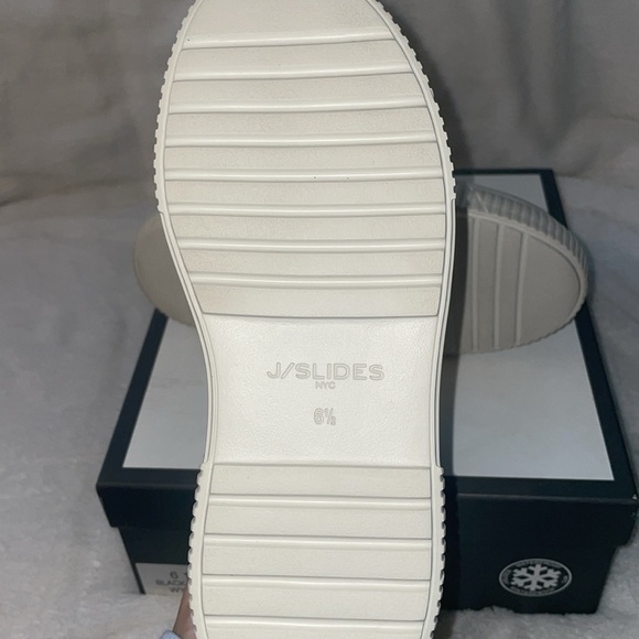 NWT J/SLIDES WYONA Black Suede Waterproof Hidden Wedge Sneaker Bootie - Picture 14 of 14